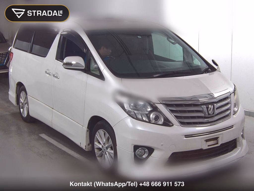 TOYOTA ALPHARD 240S C PACKAGE 2013, aukcja z Japonii, zdjęcie 1