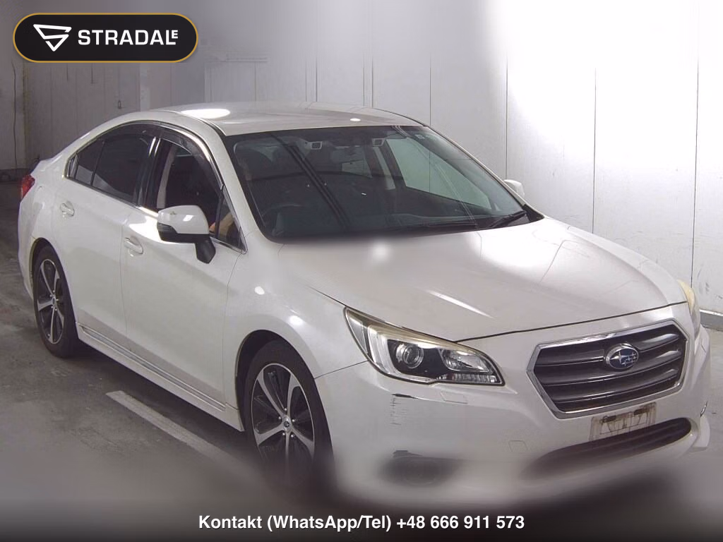 SUBARU LEGACY B4 4D 4WD LIMITED 2015, aukcja z Japonii, zdjęcie 1