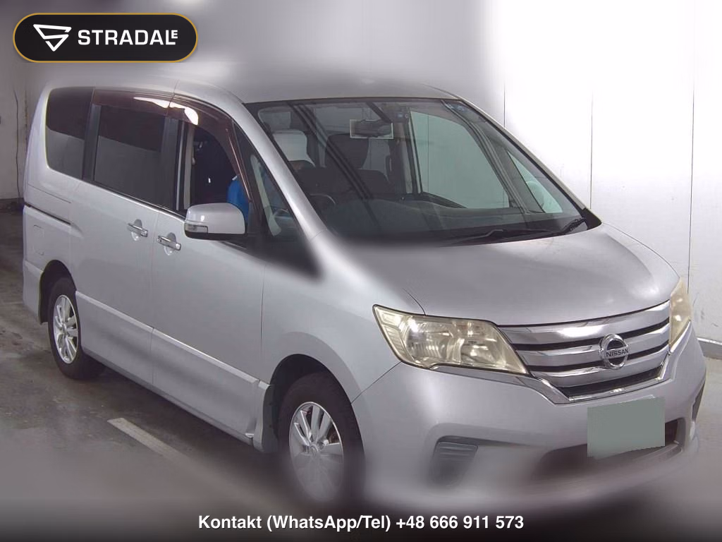 NISSAN SERENA 5D 4WD HIGHWAY STAR 2011, aukcja z Japonii, zdjęcie 1