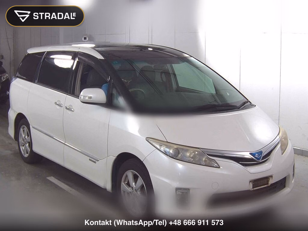 TOYOTA ESTIMA HYBRID 4WD X 2009, aukcja z Japonii, zdjęcie 1