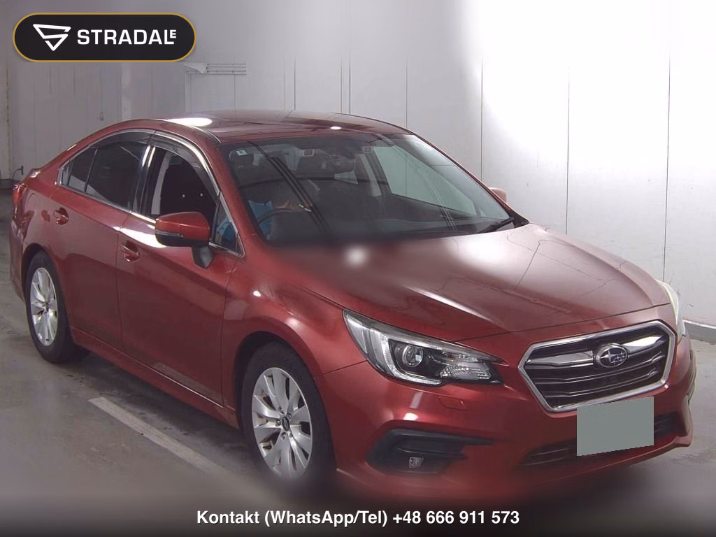 SUBARU LEGACY B4 4D 4WD 2018, aukcja z Japonii, zdjęcie 1