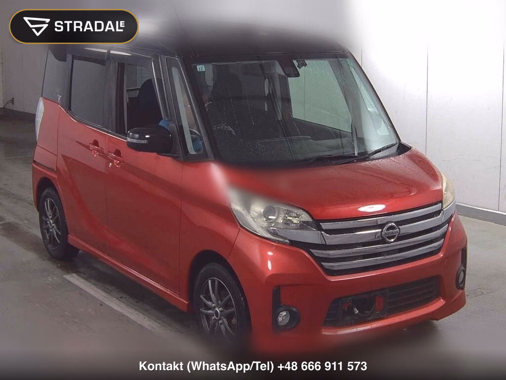 NISSAN DAYZ ROOX HIGHWAY STAR TURBO 2015, aukcja z Japonii, zdjęcie 1