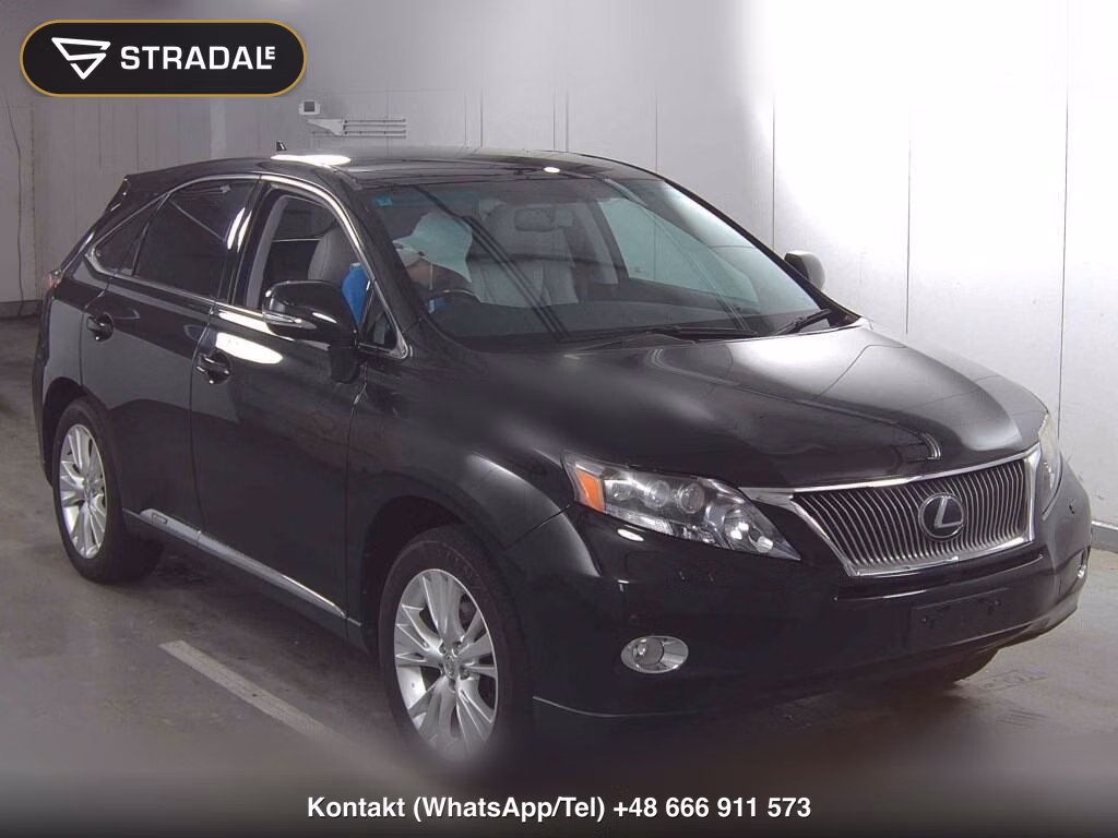 LEXUS RX 4WD RX450H VERSION L 2011, aukcja z Japonii, zdjęcie 1