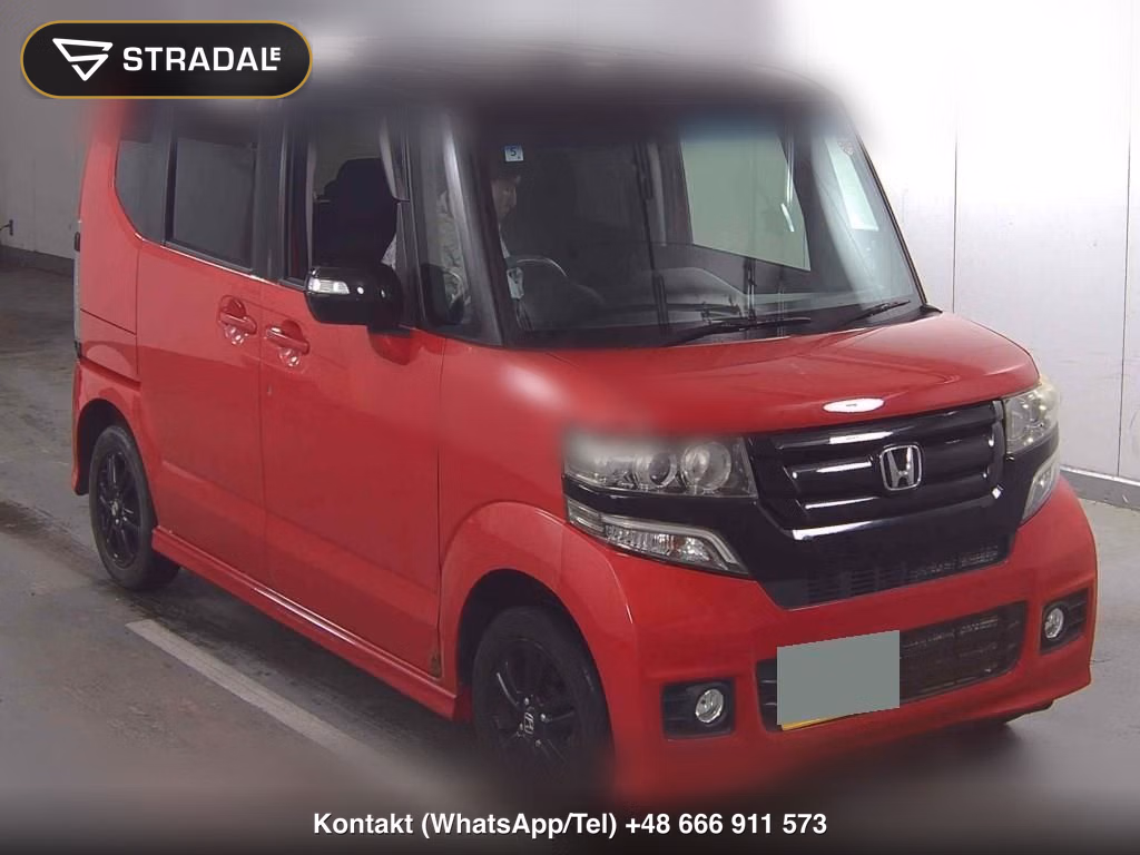 HONDA N-BOX CUSTOM 4WD G・L PACKAGE 2016, aukcja z Japonii, zdjęcie 1
