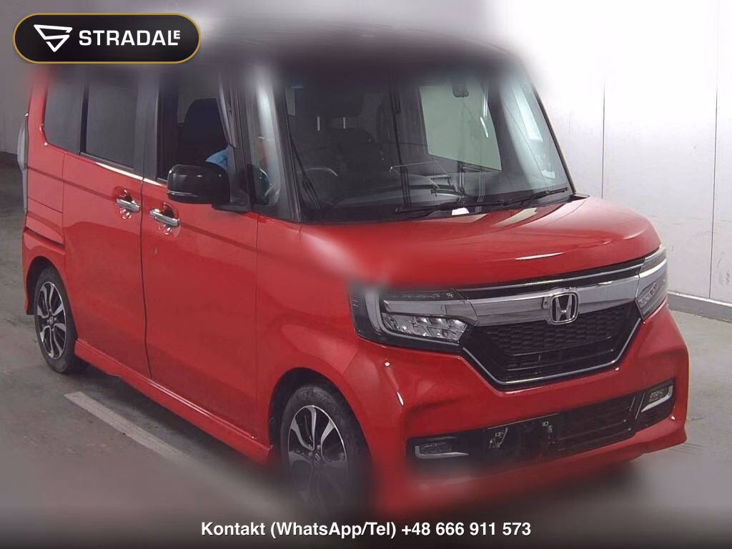 HONDA N-BOX CUSTOM G・L HONDA SENSING 2019, aukcja z Japonii, zdjęcie 1