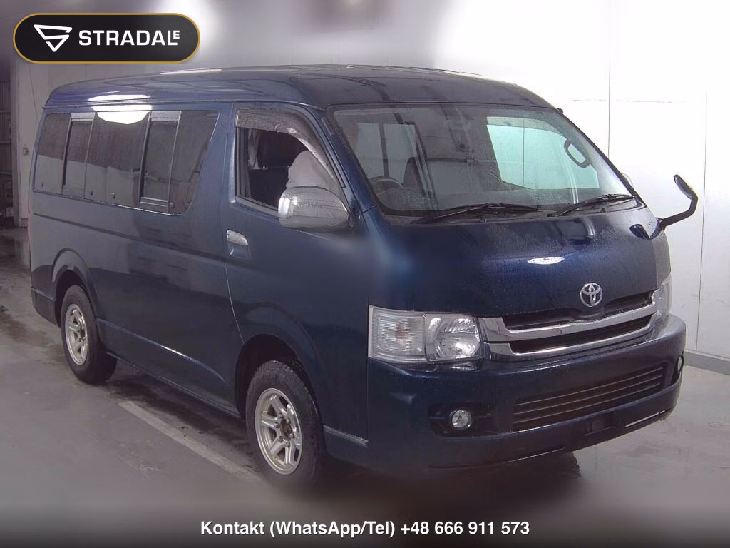 TOYOTA HIACE WAGON 4D 4WD GL 2009, aukcja z Japonii, zdjęcie 1