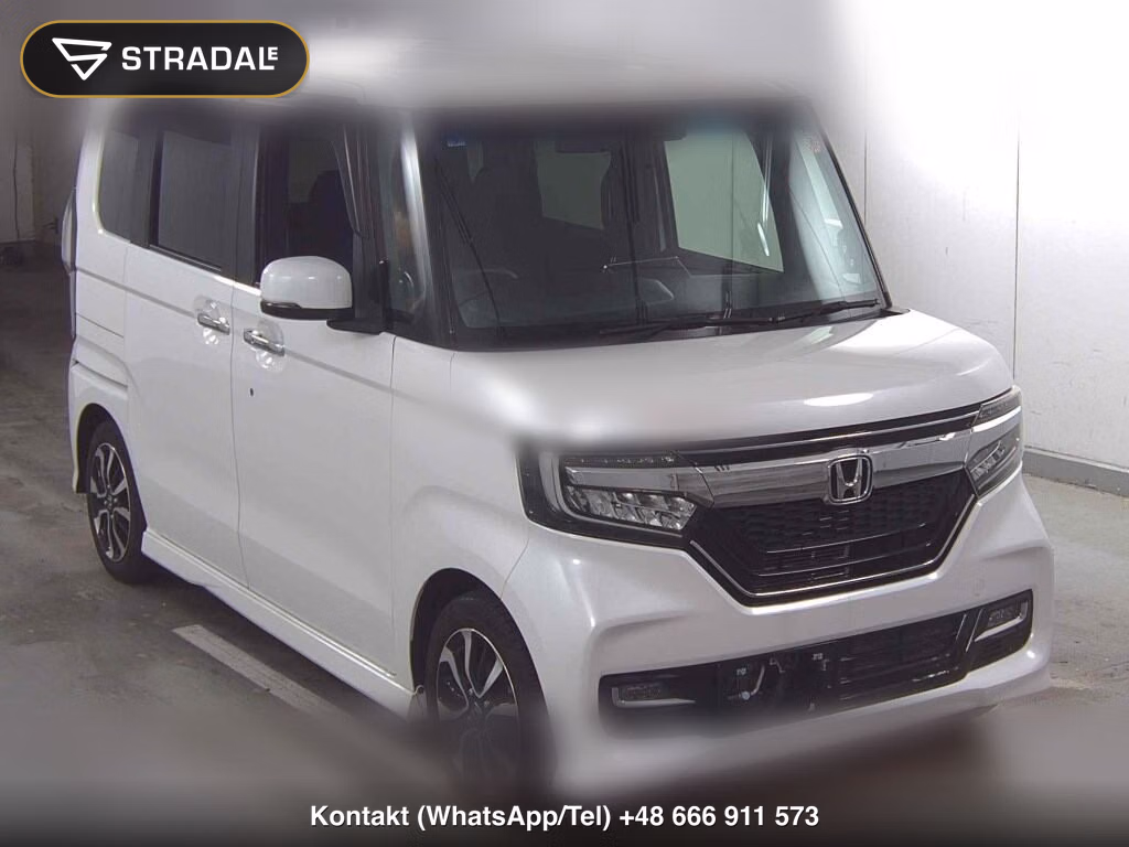 HONDA N-BOX CUSTOM G・L HONDA SENSING 2019, aukcja z Japonii, zdjęcie 1