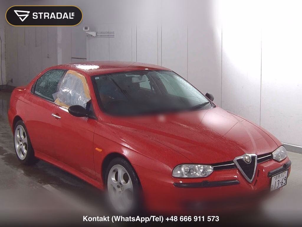 ALFA ROMEO ALFA 156 2.5 V6 24V Q SYSTEM 2000, aukcja z Japonii, zdjęcie 1