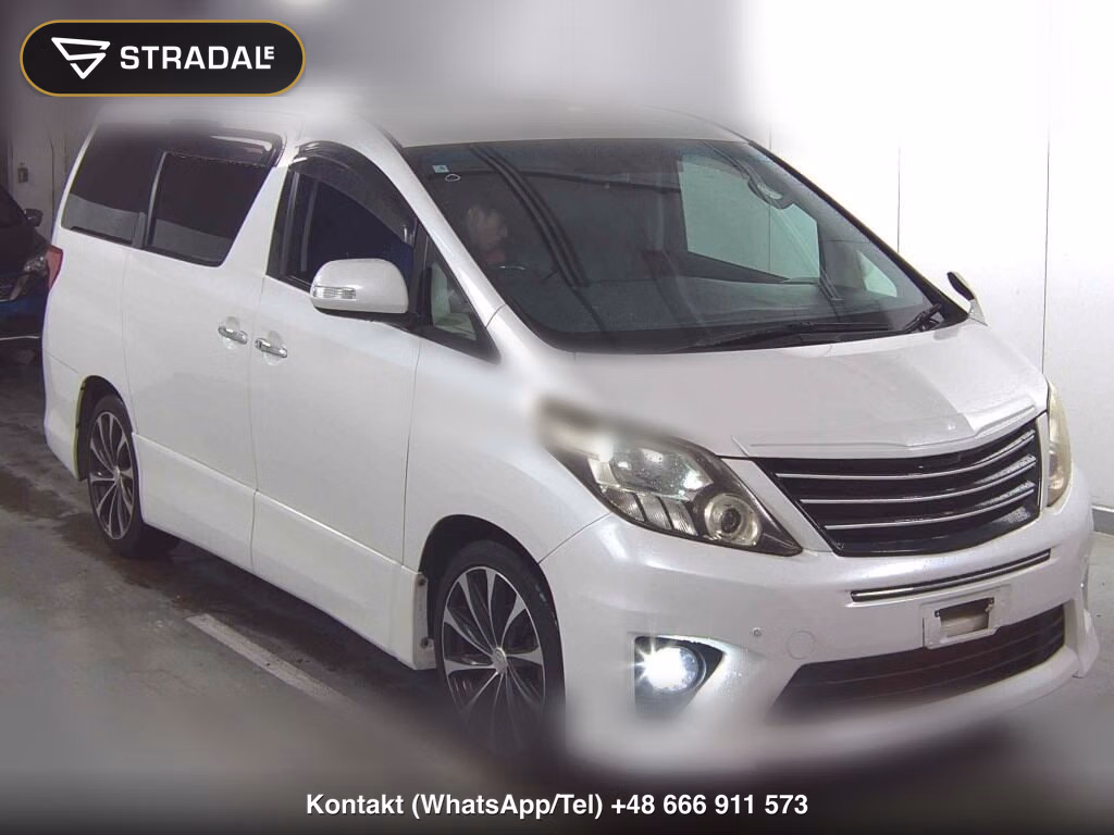 TOYOTA ALPHARD 240S 2012, aukcja z Japonii, zdjęcie 1