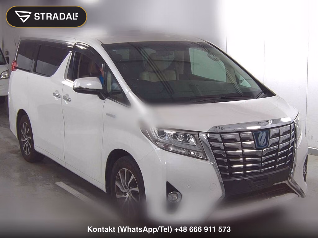 TOYOTA ALPHARD HYBRID 4WD G F PACKAGE 2015, aukcja z Japonii, zdjęcie 1