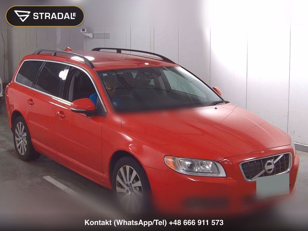 VOLVO V70 T5 SE 2012, aukcja z Japonii, zdjęcie 1