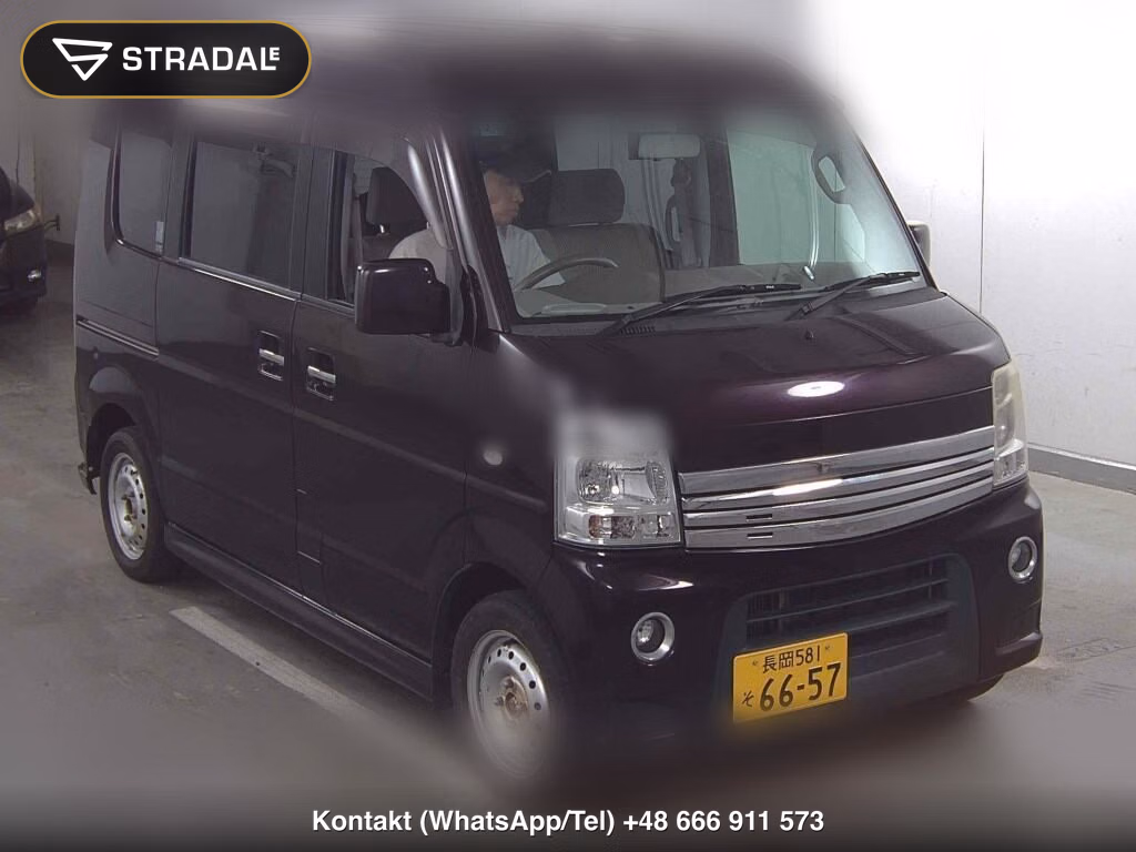 SUZUKI EVERY WAGON 4WD PZ TURBO SPECIAL 2012, aukcja z Japonii, zdjęcie 1