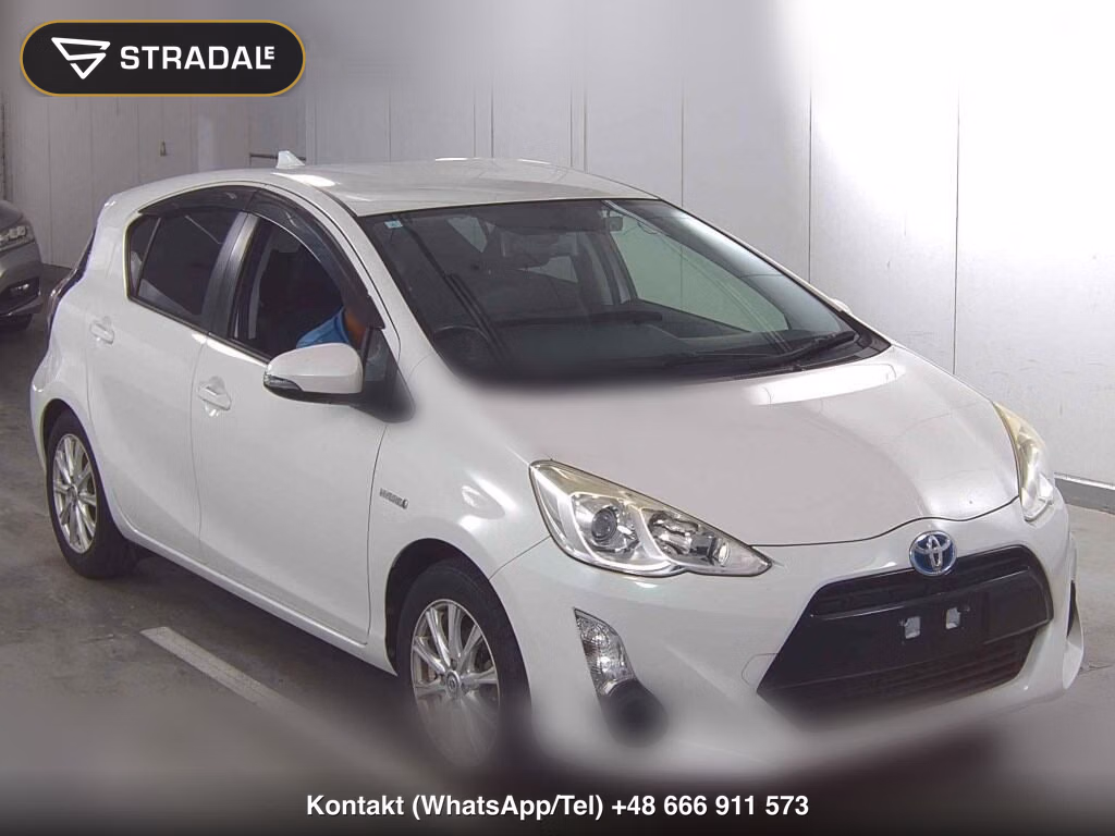 TOYOTA AQUA G BLACK SOFT LEATHER SELECTION 2015, aukcja z Japonii, zdjęcie 1