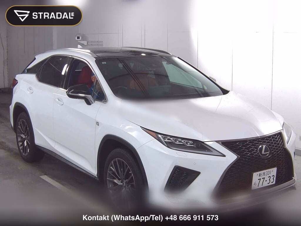 LEXUS RX RX300 F SPORT 2021, aukcja z Japonii, zdjęcie 1