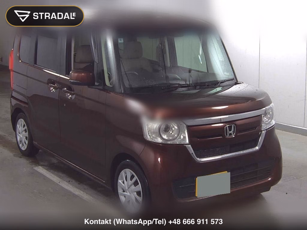 HONDA N-BOX G・L HONDA SENSING 2018, aukcja z Japonii, zdjęcie 1