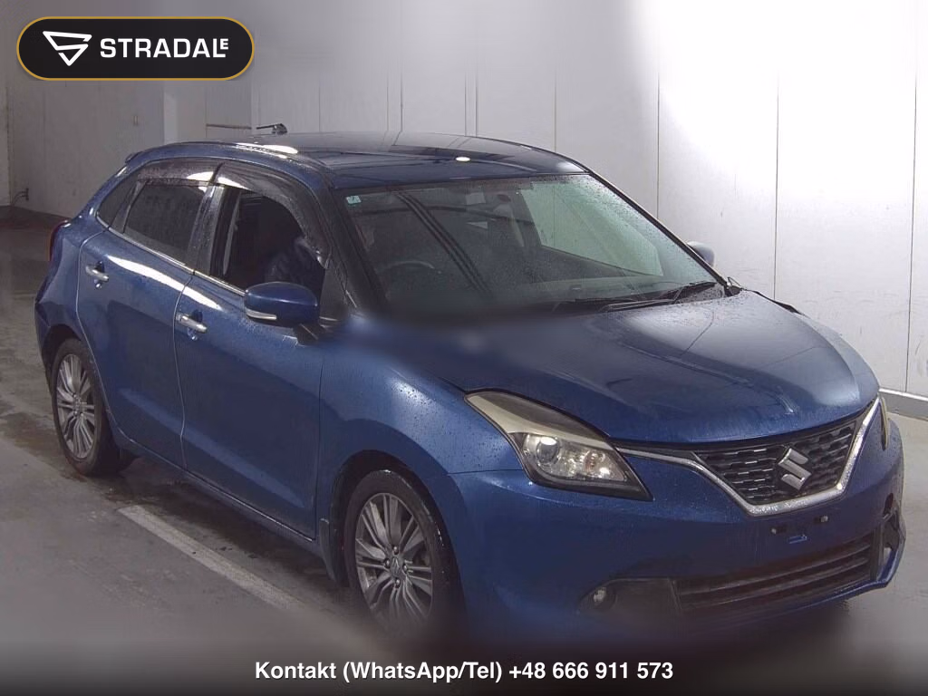 SUZUKI BALENO XT 2016, aukcja z Japonii, zdjęcie 1
