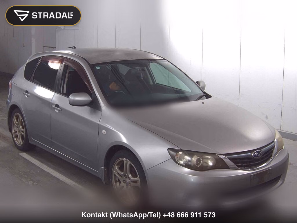 SUBARU IMPREZA 5D 15S 2008, aukcja z Japonii, zdjęcie 1