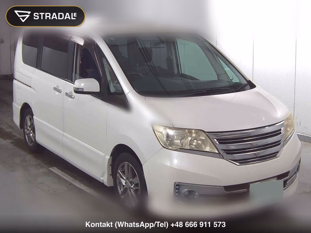 NISSAN SERENA 5D RIDER 2011, aukcja z Japonii, zdjęcie 1