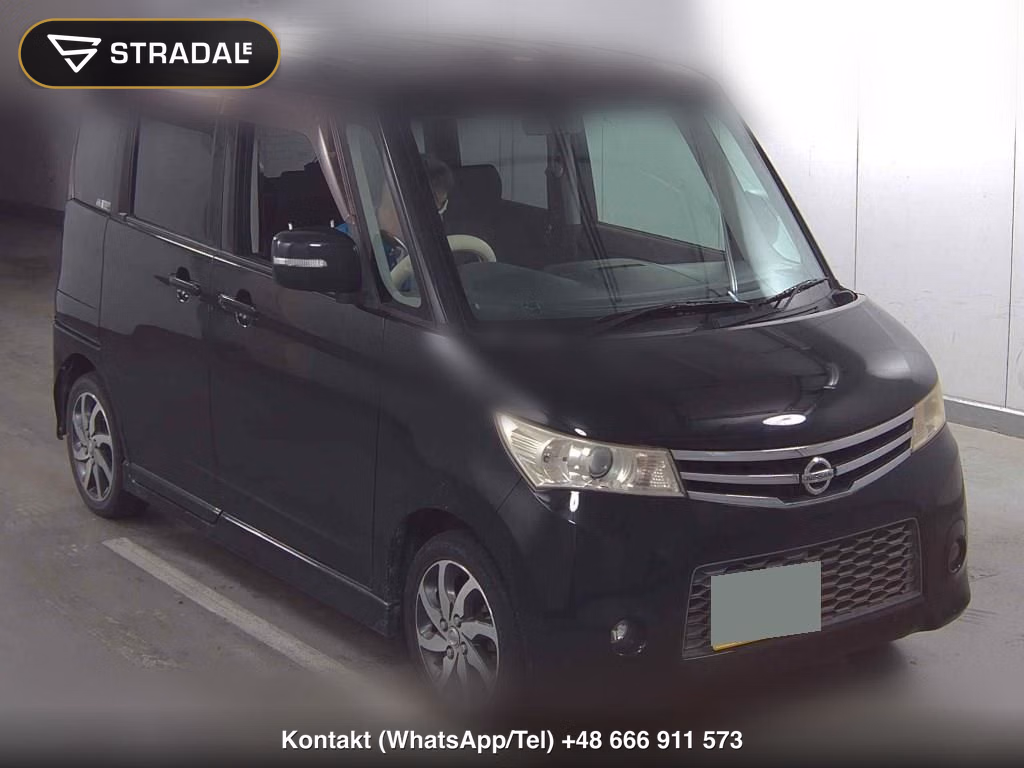 NISSAN ROOX HIGHWAY STAR TURBO 2011, aukcja z Japonii, zdjęcie 1