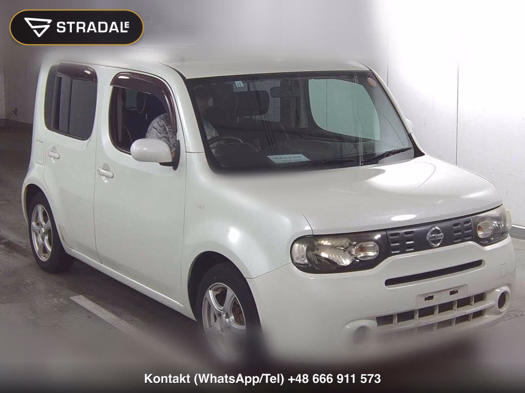 NISSAN CUBE 4WD 15X FOUR INDIGO + PLASMA 2011, aukcja z Japonii, zdjęcie 1