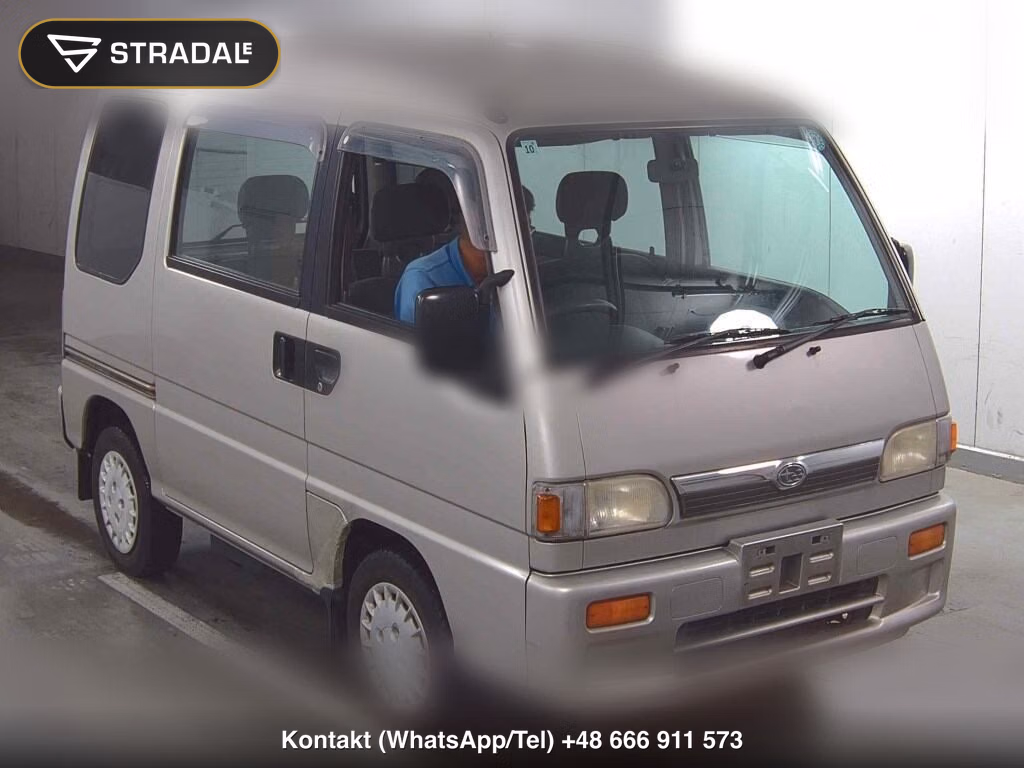 SUBARU SAMBAR VAN 5D 4WD 1998, aukcja z Japonii, zdjęcie 1