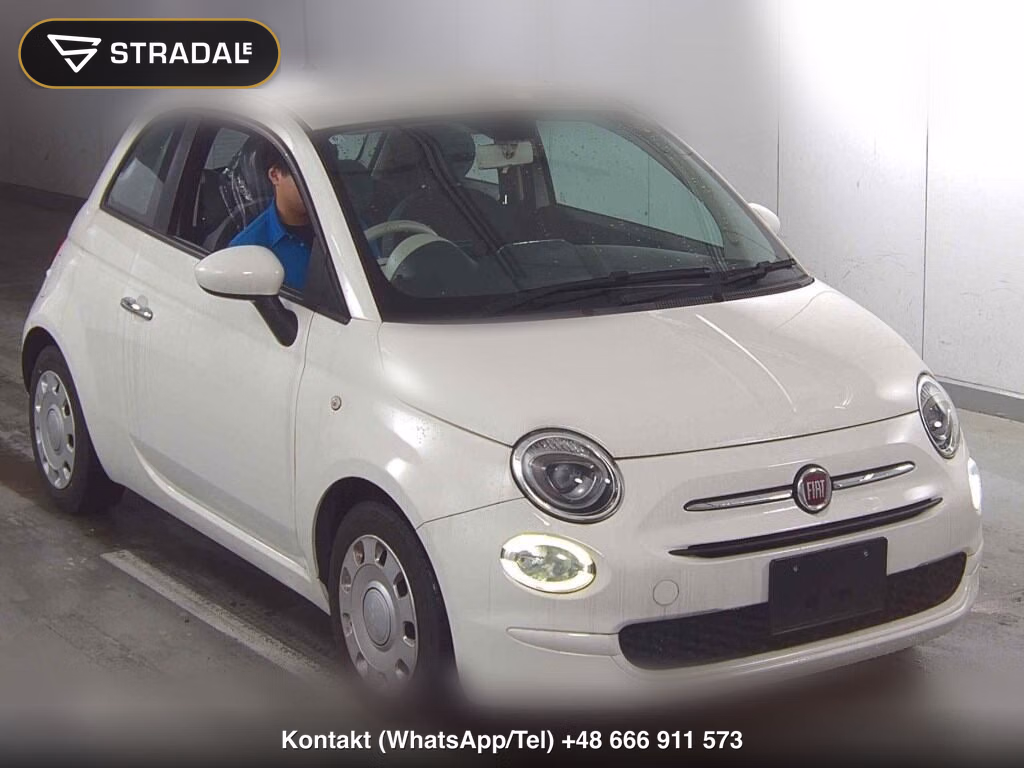 FIAT 500 2016, aukcja z Japonii, zdjęcie 1