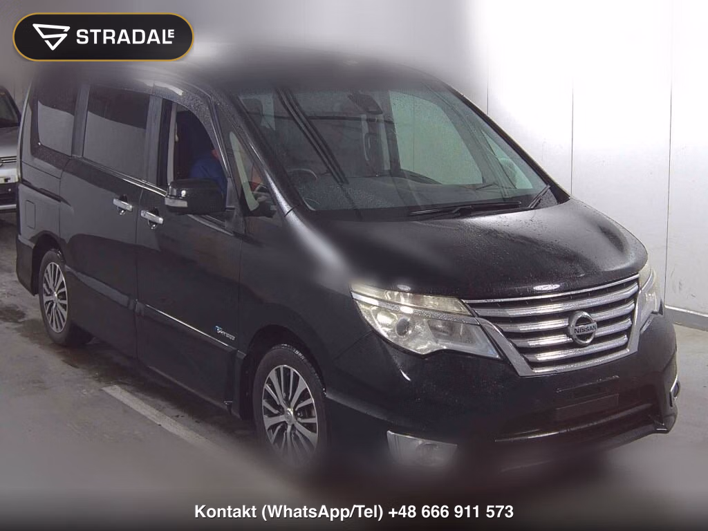 NISSAN SERENA 5D HIGHWAY STAR S-HYBRID ADVANCED SAFETY PA 2013, aukcja z Japonii, zdjęcie 1