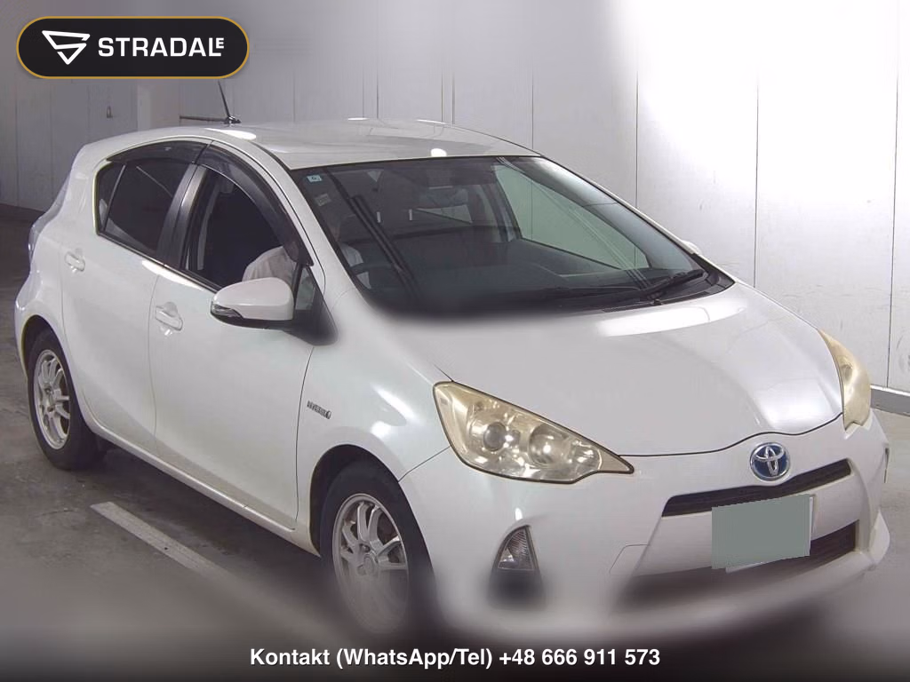 TOYOTA AQUA S 2012, aukcja z Japonii, zdjęcie 1