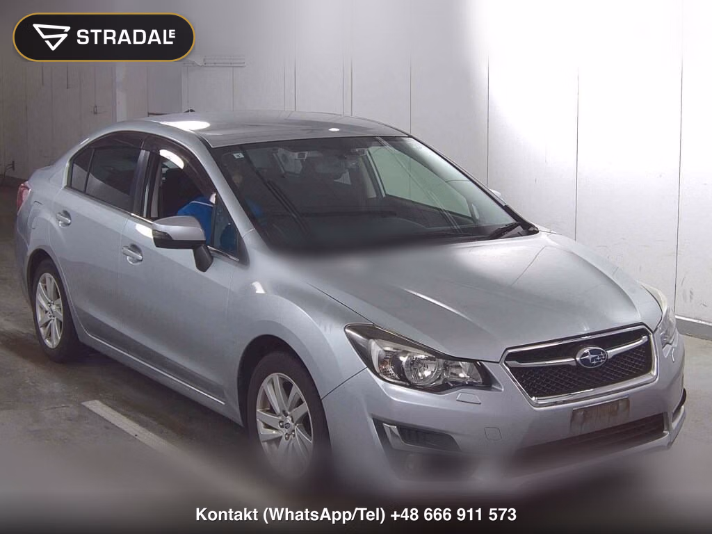 SUBARU IMPREZA G4 4WD 2.0I EYESIGHT 2015, aukcja z Japonii, zdjęcie 1
