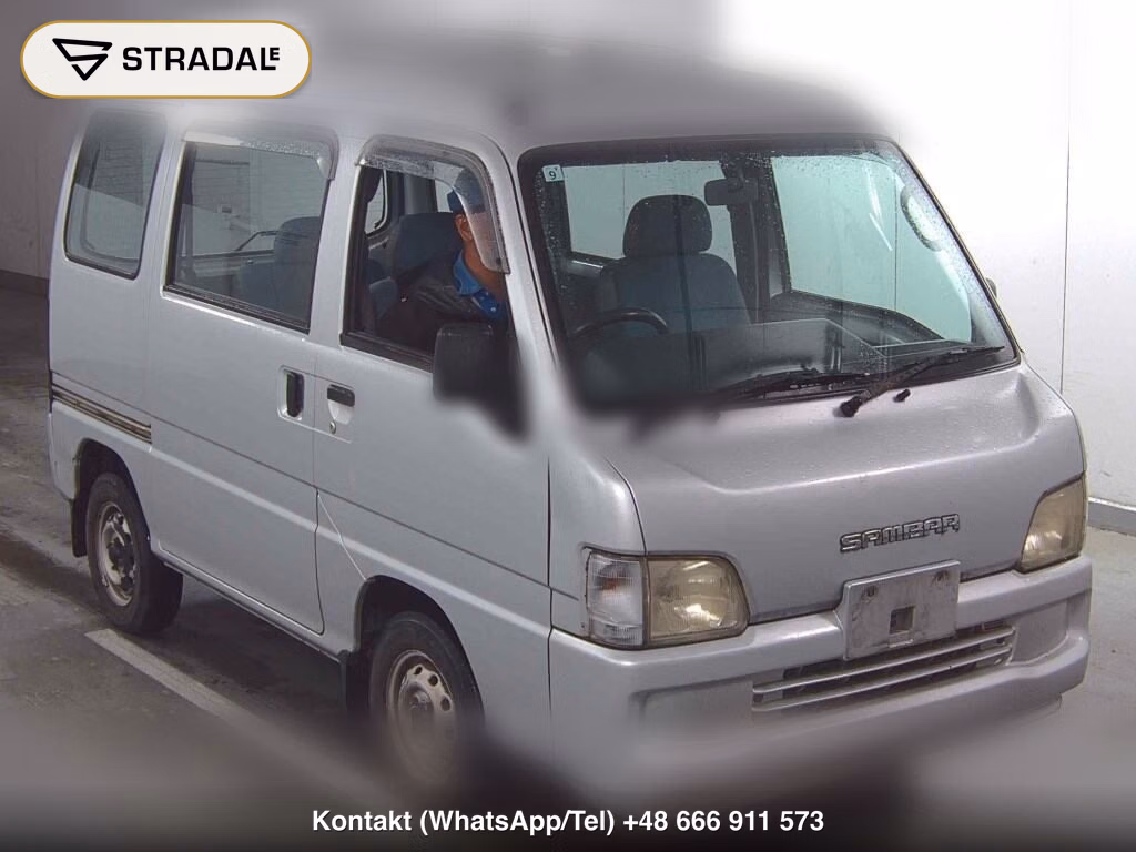 SUBARU SAMBAR VAN 5D 4WD 2002, aukcja z Japonii, zdjęcie 1