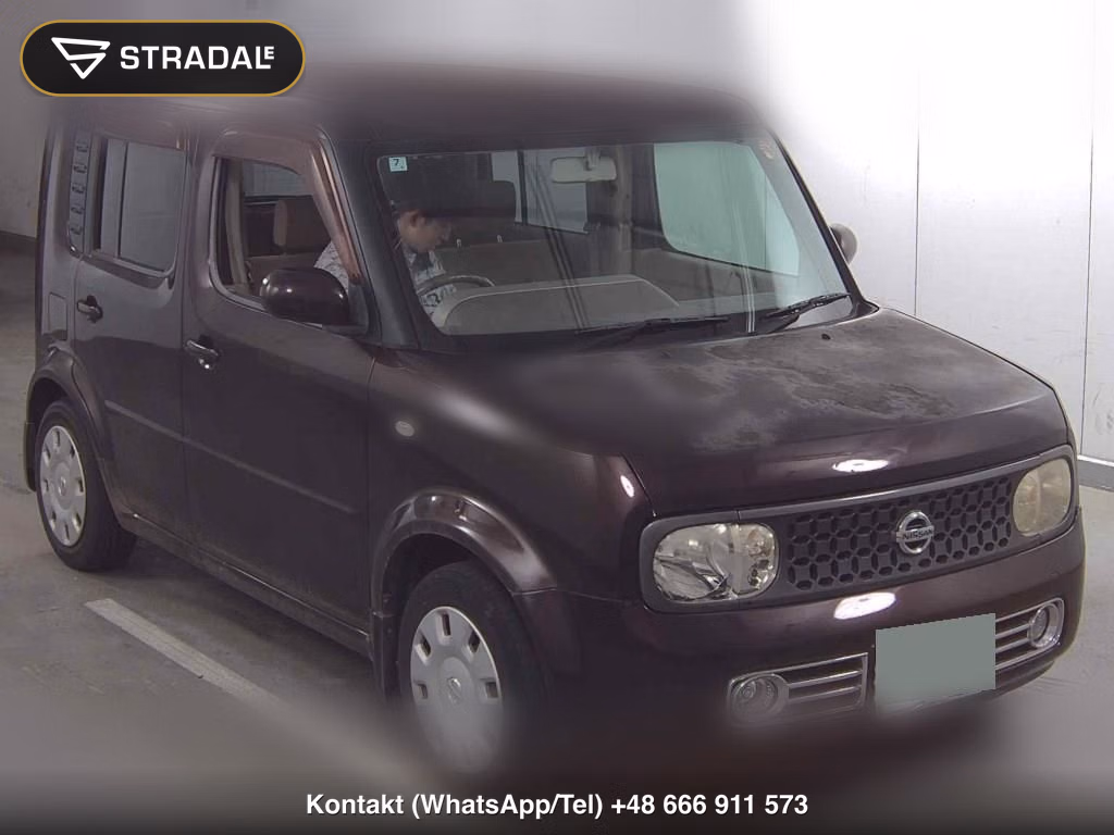 NISSAN CUBE 15M PLUS NAVI HDD SP 2008, aukcja z Japonii, zdjęcie 1