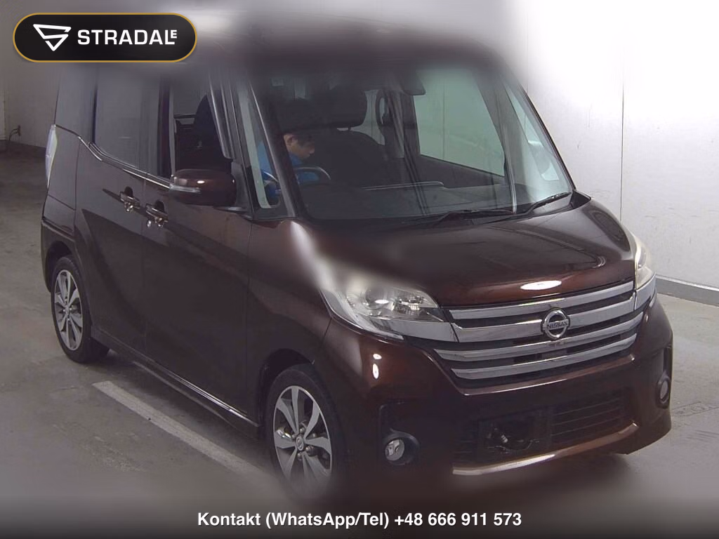 NISSAN DAYZ ROOX HIGHWAY STAR X 2015, aukcja z Japonii, zdjęcie 1
