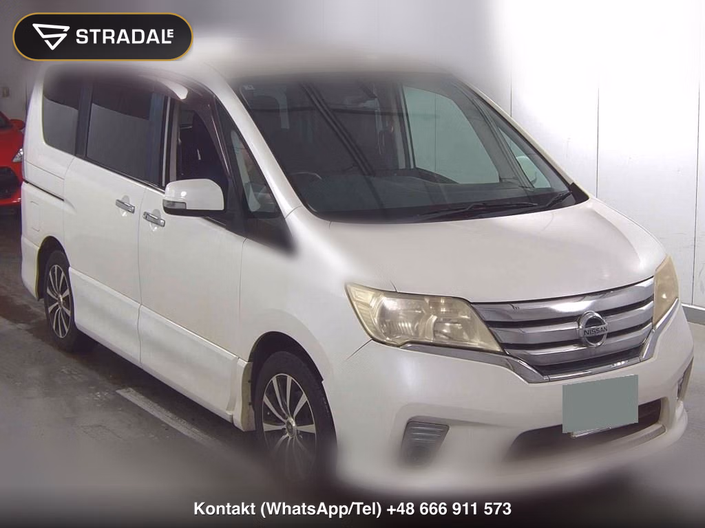 NISSAN SERENA 5D HIGHWAY STAR 2011, aukcja z Japonii, zdjęcie 1