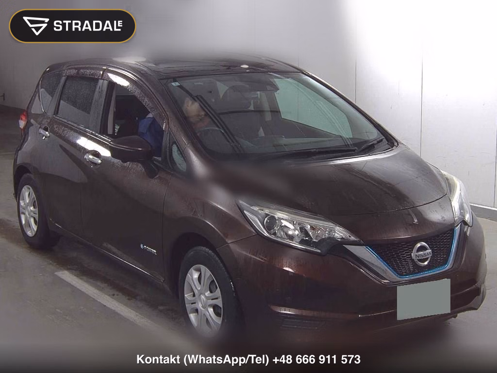 NISSAN NOTE E-POWER X 2018, aukcja z Japonii, zdjęcie 1