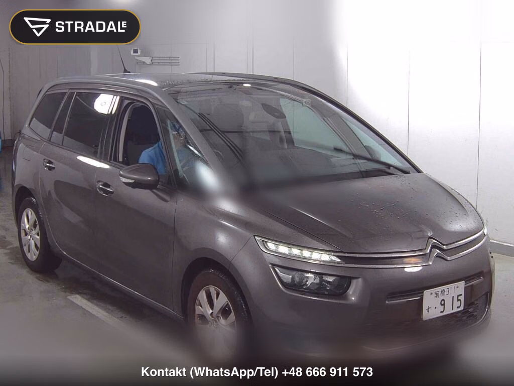 CITROEN GRAND C4 PICASSO EXCLUSIVE 2016, aukcja z Japonii, zdjęcie 1
