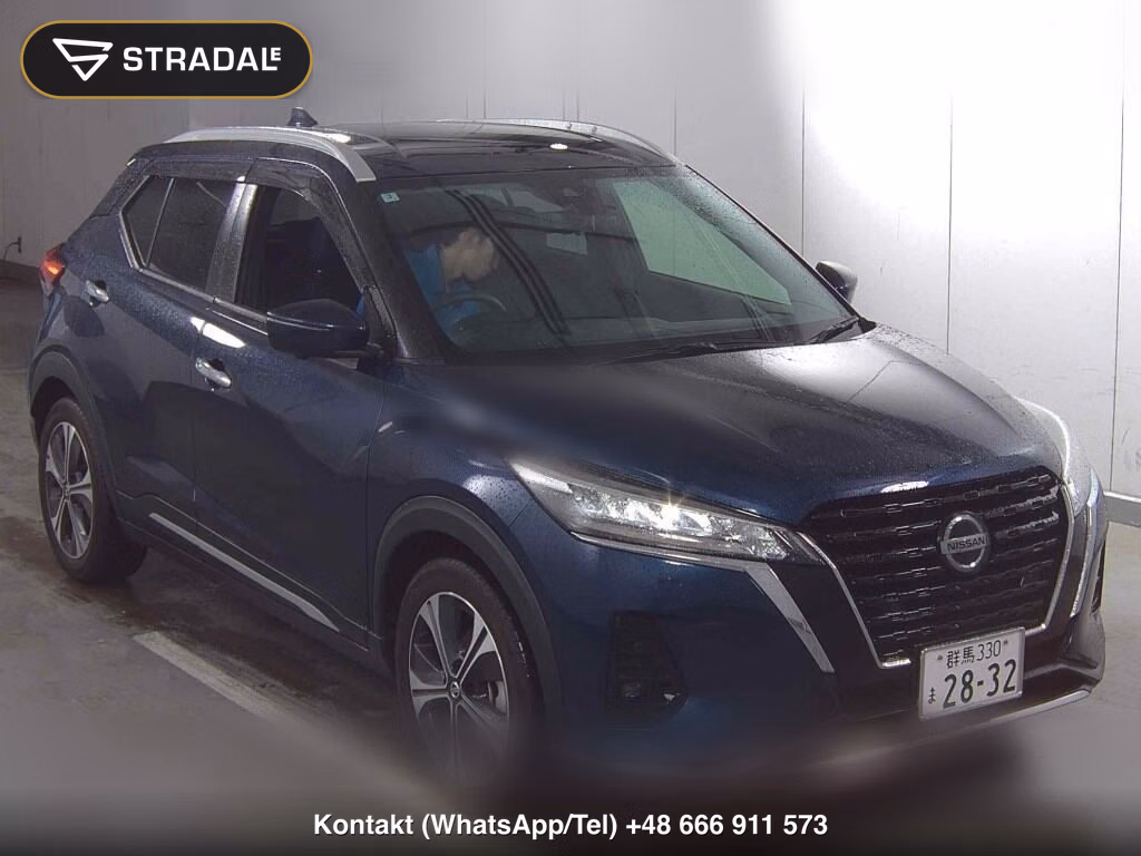 NISSAN KICKS 5D X 2022, aukcja z Japonii, zdjęcie 1