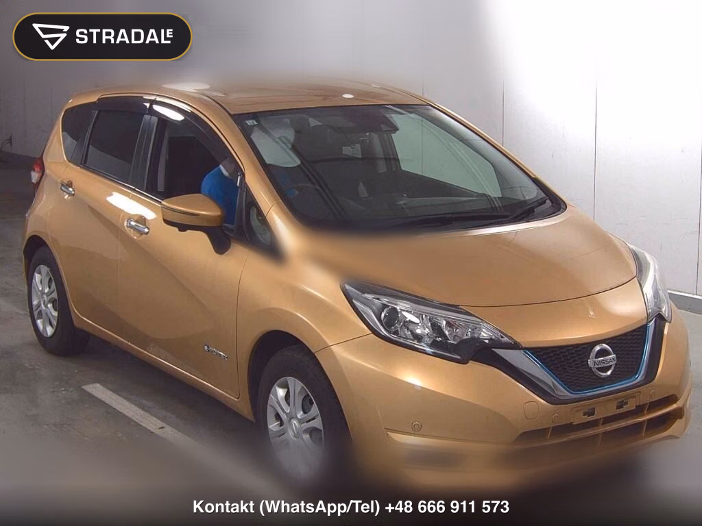 NISSAN NOTE E-POWER X 2017, aukcja z Japonii, zdjęcie 1