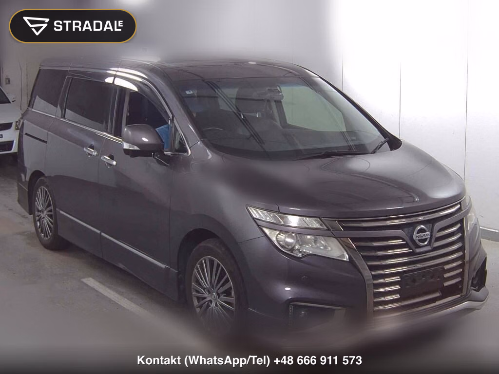 NISSAN ELGRAND 5D 4WD 350 HIGHWAY STAR URBAN CHROME 2017, aukcja z Japonii, zdjęcie 1