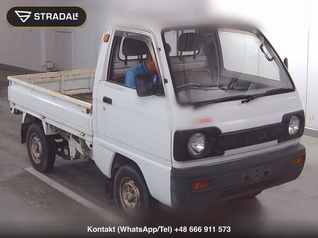 SUZUKI CARRY TRUCK 4WD 1990, aukcja z Japonii, zdjęcie 1