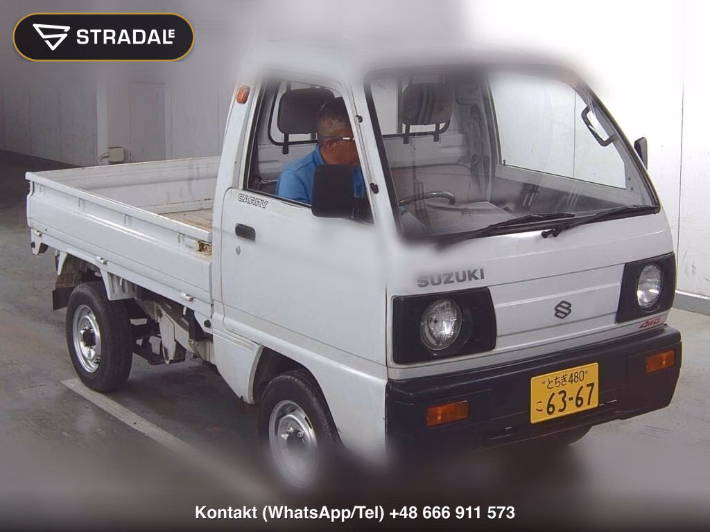 SUZUKI CARRY TRUCK 4WD KINTARO DUMP 1989, aukcja z Japonii, zdjęcie 1