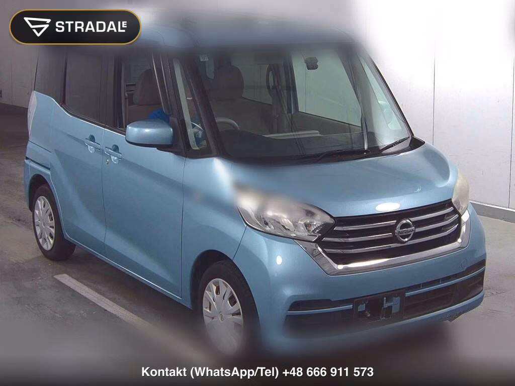 NISSAN DAYZ ROOX S EMERGENCY BRAKE LESS 2017, aukcja z Japonii, zdjęcie 1