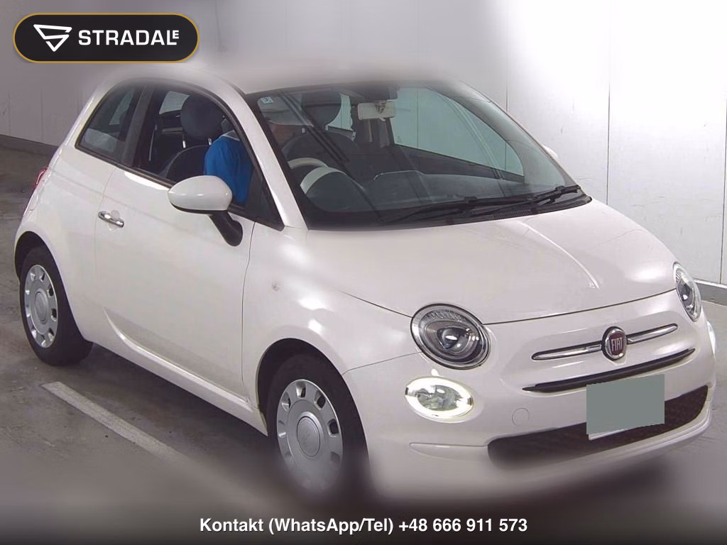 FIAT 500 1.2 POP 2018, aukcja z Japonii, zdjęcie 1