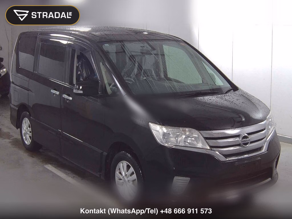 NISSAN SERENA 5D 4WD HIGHWAY STAR V SELECTION 2013, aukcja z Japonii, zdjęcie 1