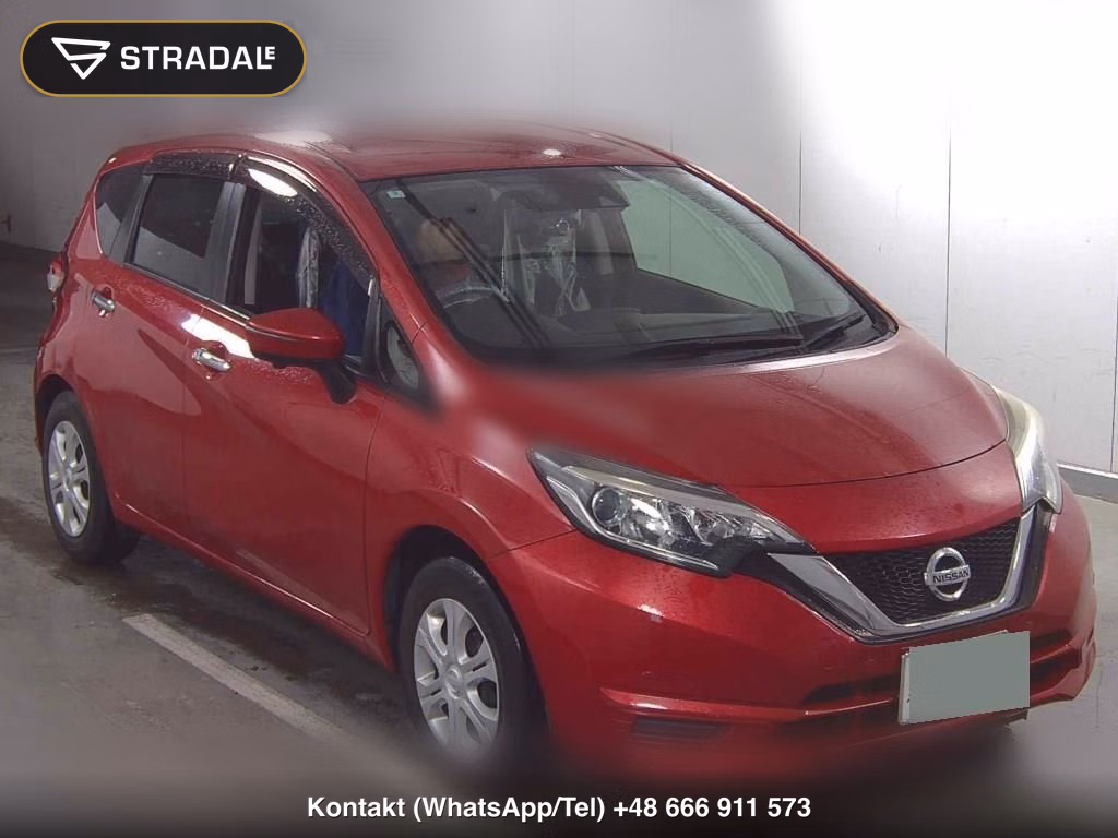 NISSAN NOTE X 2018, aukcja z Japonii, zdjęcie 1