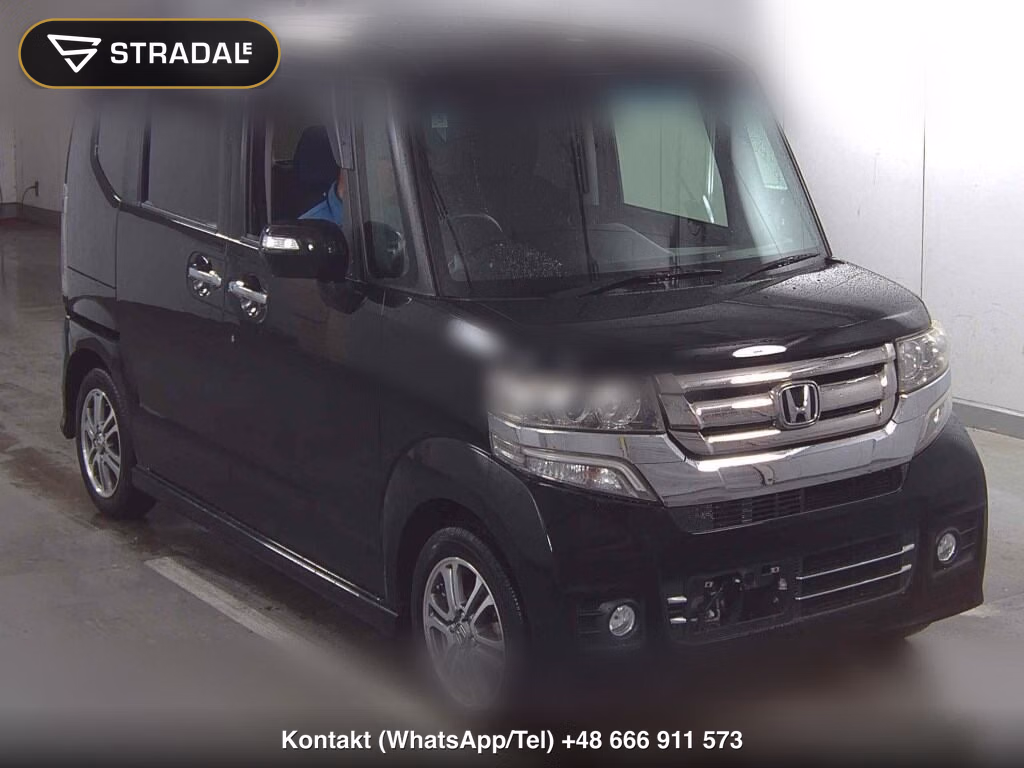 HONDA N-BOX CUSTOM G・L PACKAGE 2017, aukcja z Japonii, zdjęcie 1