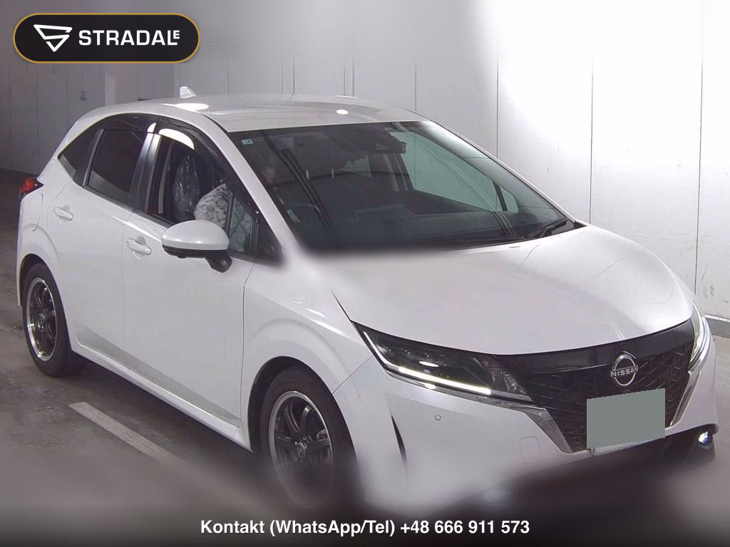 NISSAN NOTE X 2021, aukcja z Japonii, zdjęcie 1