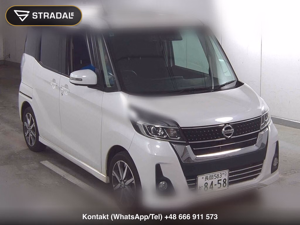 NISSAN DAYZ ROOX HIGHWAY STAR G TURBO 2018, aukcja z Japonii, zdjęcie 1