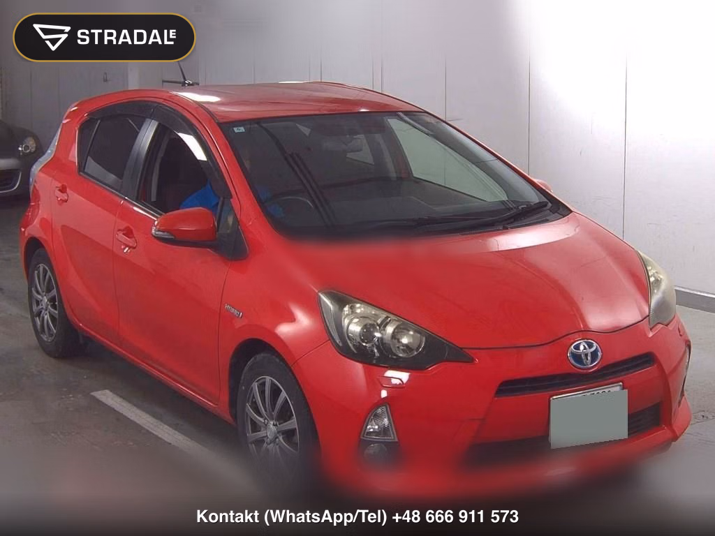 TOYOTA AQUA G 2012, aukcja z Japonii, zdjęcie 1