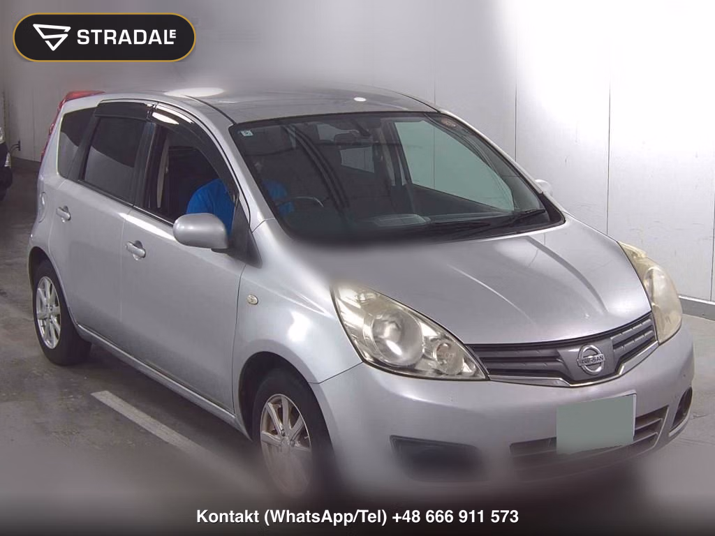 NISSAN NOTE 15X SV + PLASMA 2012, aukcja z Japonii, zdjęcie 1