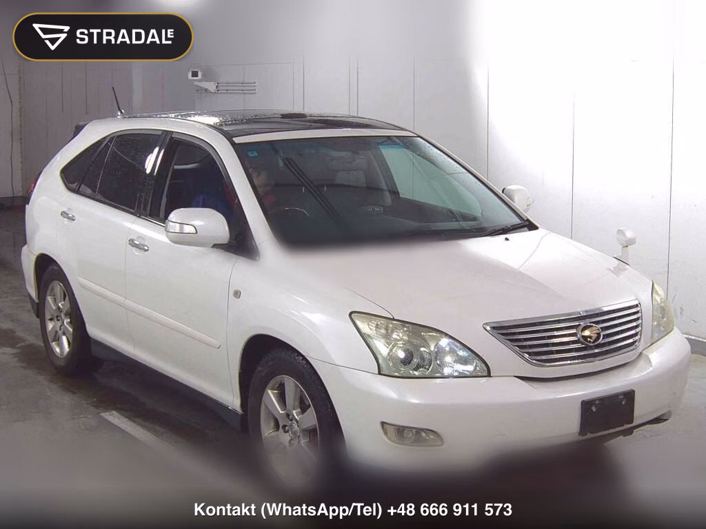 TOYOTA HARRIER 240G L PACKAGE 2008, aukcja z Japonii, zdjęcie 1